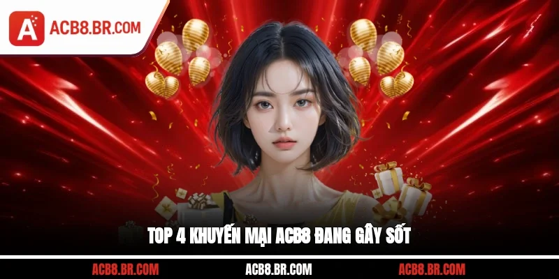 Top 4 khuyến mại ACB8 đang gây sốt